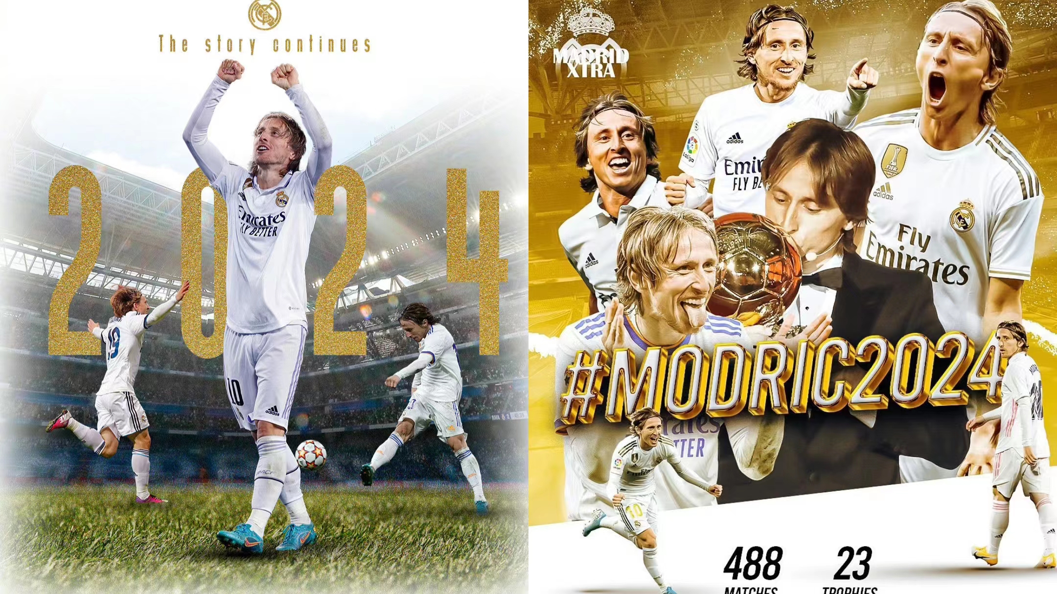 Modric, leyenda del Real Madrid, continúa el amor por el fútbol que nunca se apaga